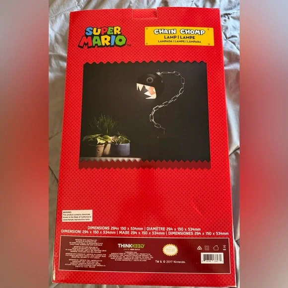 Super Mario Chain Chomp LED Lamp - Picture 6 of 7